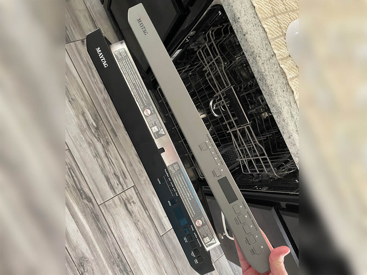 Dishwasher control board repaired, working again