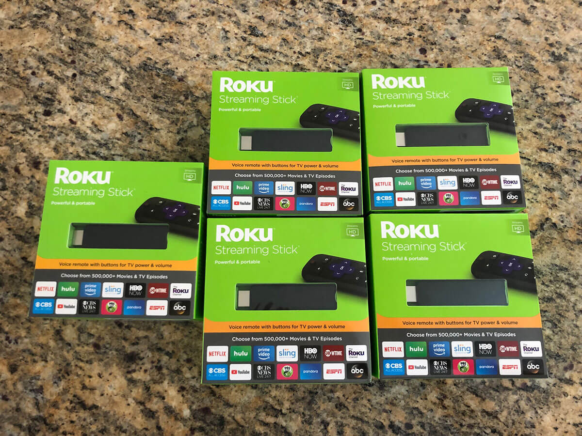 Roku streaming device set up and tested